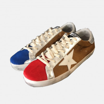 Golden goose 2019 Mens Superstar Leather Sneakers - 골든구스 2019 남성 슈퍼스타 레더 스니커즈.GD008x.Size(245 - 280).브라운