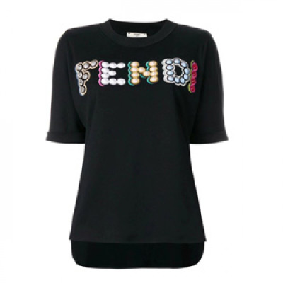 펜디 2018 여성용 티셔츠 WM267, 2가지 색상, ASP