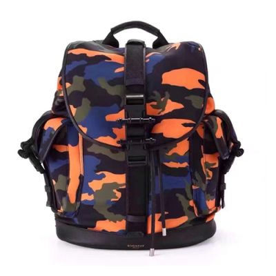 [지방시] 오랜지 카모 남성용 백팩 gi0014b - Givenchy Camo Black Mens Backpack