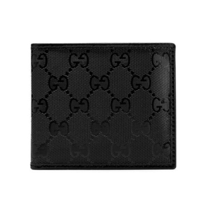 [구찌] 블랙 남성용 지갑 gu0008q - Gucci Black Mens Wallet