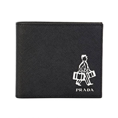 [프라다] 사피아노 블랙 2M0513 남성용 지갑 pr0004q - Prada Saffiano Black Mens Wallet
