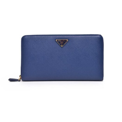[프라다] 사피아노 블루 94641 남성용 장지갑 pr0015q - Prada Saffiano Blue Mens Wallet