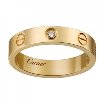 [까르띠에] Love 웨딩 밴드, 다이아몬드 1개 18k 옐로 골드 B4056100 커플링 - ca0016z Cartier Love wedding band, 1 diamond Yellow Gold