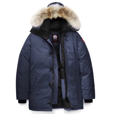 [케나다 구스] 다운코트 남성용 블루 95% 오리털 ca0002m - Canada Goose Down Coat Men Blue 95% Duck Down