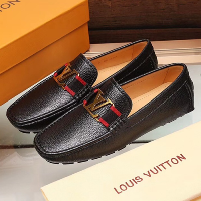 [루이비통] 유팁 모카신 레더 남성용 신발 lv0012x - Louis Vuitton U-Tip Mokasin Leather Mens Shoes