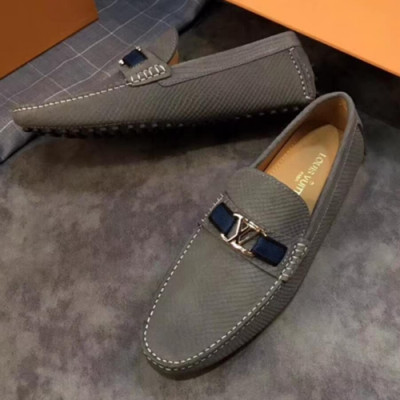 [루이비통] 호켄하임 모카신 레더 남성용 신발 lv0030x - Louis Vuitton Hockenheim Mokasin Mens Shoes