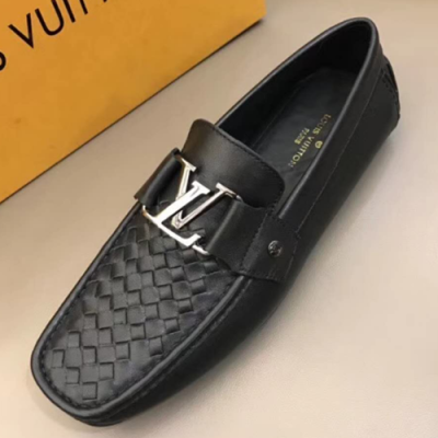 [루이비통] 유팁 몬테 카를로 레더 블랙 남성용 신발 lv0034x - Louis Vuitton U-Tip Monte Carlo Leather Black Mens Shoes