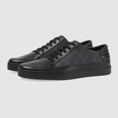 [구찌] Common GG 수프림 캔버스 블랙 남성용 스니커즈 gu0026x - Gucci Common GG Suprim Canvas Black Mens Sneakers