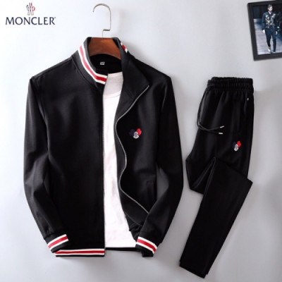 MONCLER 2018 MENS TRAINING CLOTHES - 몽클레어 남성 트레이닝복 MOC0177 , 2색 (블랙/화이트)