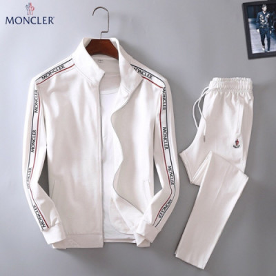 MONCLER 2018 MENS TRAINING CLOTHES - 몽클레어 남성 트레이닝복 MOC0181 , 2색 (화이트/블랙)