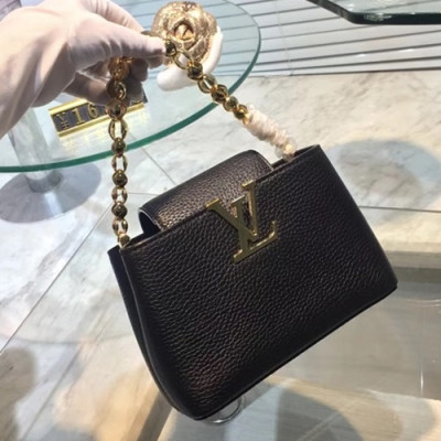 [커스텀급]Louis Vuitton Capucines Mini Chain Cross Bag,20cm- 루이비통 카프신 미니 체인 크로스백 M42935,,LOUB0066 ,20CM