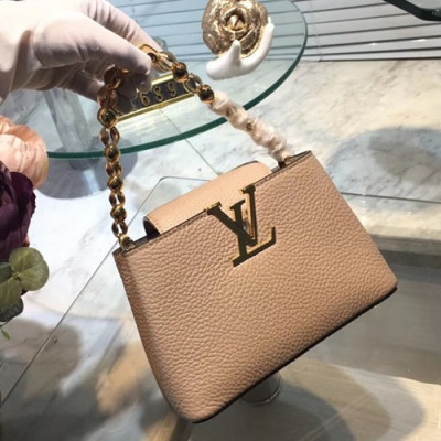 [커스텀급]Louis Vuitton Capucines Mini Chain Cross Bag,20cm- 루이비통 카프신 미니 체인 크로스백 M42935,LOUB0067 ,20CM