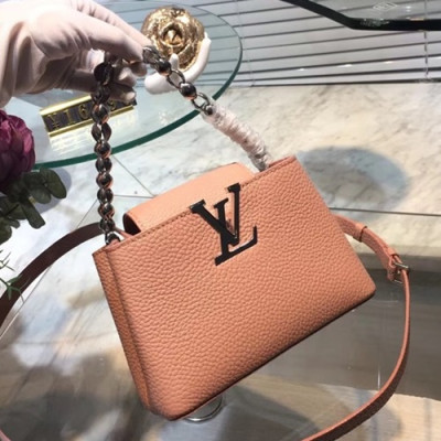 [커스텀급]Louis Vuitton Capucines Mini Chain Cross Bag,20cm- 루이비통 카프신 미니 체인 크로스백 M42935,LOUB0068 ,20CM
