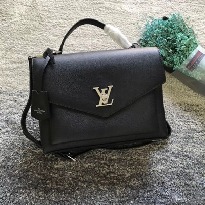 Louis Vuitton My Lock Me Tote Shouder Bag,28cm - 루이비통 마이 락미 토트 숄더백 ,M54849,LOUB0112,28cm,블랙