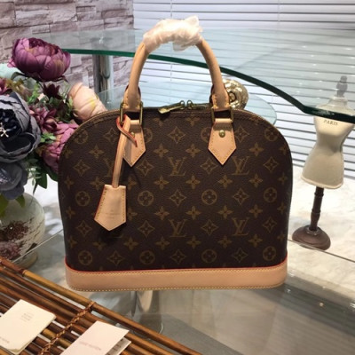 Louis Vuitton Alma Tote Shoulder Bag,32cm - 루이비통 알마 여성용 토트숄더백,M53151,LOUB0146 ,32cm