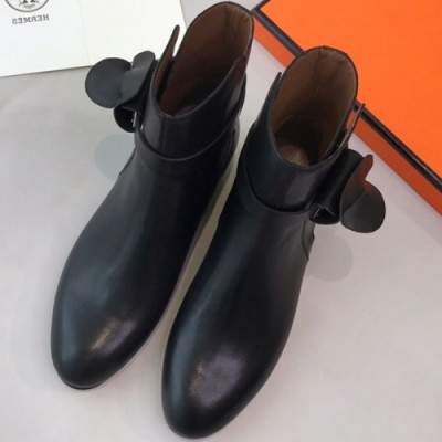 HERMES H-KELLY 2018 LADIES LEATHER ANKLE BOOTS - 에르메스 켈리 레더 앵클부츠 HER0022