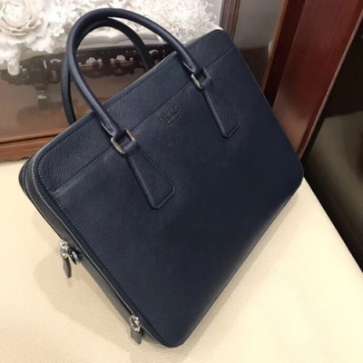 Prada Saffiano Mens Business Bag,36CM - 프라다 사피아노  남성용 서류가방 2VE366-4 ,36CM