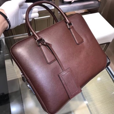 Prada Saffiano Mens Business Bag,36CM - 프라다 사피아노  남성용 서류가방 2VE368-2 ,36CM