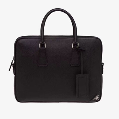 Prada Saffiano Mens Business Bag,36CM - 프라다 사피아노  남성용 서류가방 2VE368-11 ,36CM