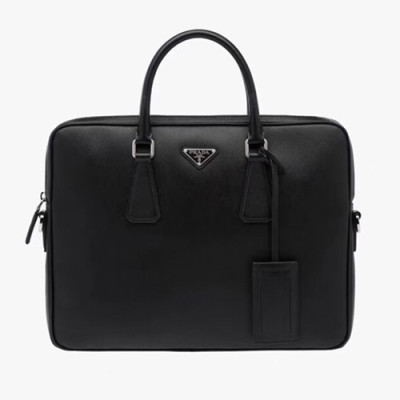 Prada Saffiano Mens Business Bag,36CM - 프라다 사피아노  남성용 서류가방 2VE368-12 ,36CM