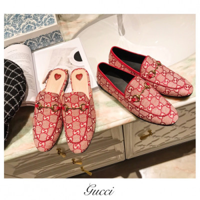 GUCCI 2018 LADIES LEATHER LOAFER SHOES - 구찌 여성 레더 로퍼슈즈 GUC0054 , 사이즈 (225 - 245)
