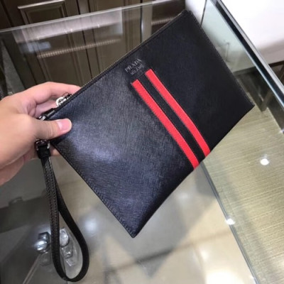 Prada Mens Clutch Bag,28CM - 프라다  남성용 클러치백 2NG005-5,28CM