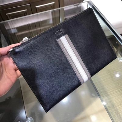 Prada Mens Clutch Bag,28CM - 프라다  남성용 클러치백 2NG005-8,28CM