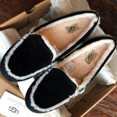 UGG 2018 LADIES LEATHER LOAFER SHOES - UGG 여성 레더 어그 로퍼슈즈 UGG0016 , 사이즈 (225 - 250)