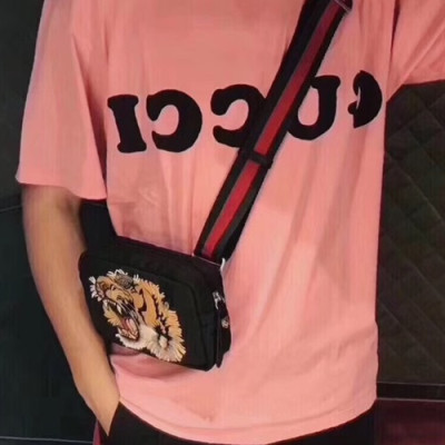 Gucci Tiger Shoulder Belt Bag,19.5CM - 구찌 타이거 남여공용 숄더 벨트백 523323, GUB0034,19.5CM