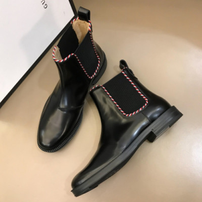 GUCCI 2018 MENS LEATHER ANKLE BOOTS  - 구찌 남성 레더 앵클부츠 GUC0080 , 사이즈 (240 - 270)