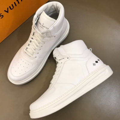 LOUIS VUITTON 2018 MENS LEATHER ANKLE SKEAKERS - 루이비통 남성 레더 앵클 스니커즈 LOU0044 , 사이즈 (240 - 270)