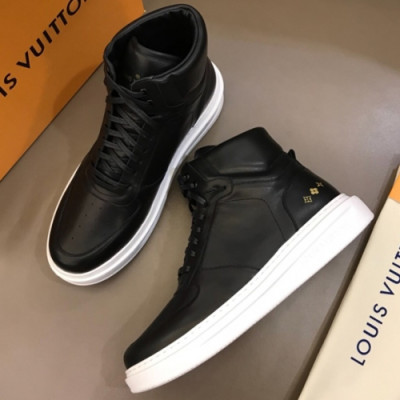 LOUIS VUITTON 2018 MENS LEATHER ANKLE SKEAKERS - 루이비통 남성 레더 앵클 스니커즈 LOU0045 , 사이즈 (240 - 270)
