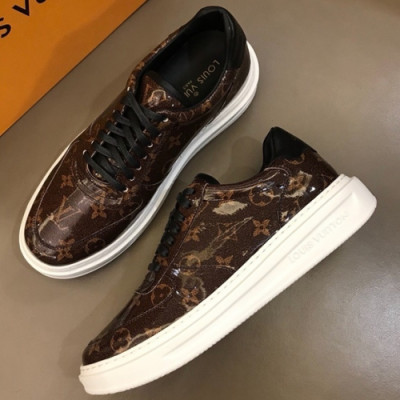 LOUIS VUITTON 2018 MENS LEATHER SKEAKERS - 루이비통 남성 레더 스니커즈 LOU0050 , 사이즈 (240 - 270)