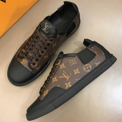 LOUIS VUITTON 2018 MENS LEATHER SKEAKERS - 루이비통 남성 레더 스니커즈 LOU0051 , 사이즈 (240 - 270)