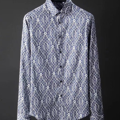 Givenchy 2018 MENS  SHIRT-지방시 남성 셔츠  2색(네이비,화이트)   사이즈 (M-3XL)