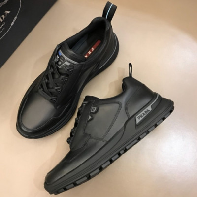 Prada 2018 Mens Leather Sneakers/Running Shoes - 프라다 남성 레더 스니커즈/런닝화 PRA0068 , 사이즈 (245 - 265)