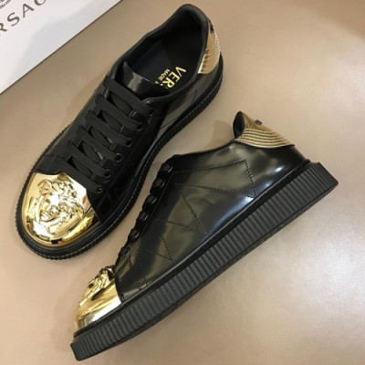 VERSACE 2018 MENS LEATHER SKEAKERS - 베르사체 남성 레더 스니커즈 VER0047 , 사이즈 (240 - 275)