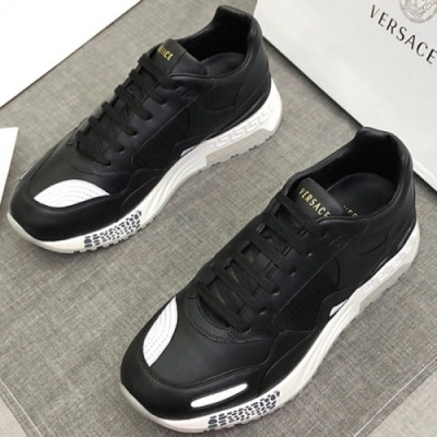 Versace 2018 Mens Leather Running Shoes - 베르사체 남성 신상 레더 런닝화 VER0049 , 사이즈 (240 - 270)
