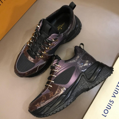 Louis Vuitton 2018 Mens Monogram Tiennium Leather Running Shoes - 루이비통 남성 모노그램 레더 런닝화 LOU0060 , 사이즈 (240 - 275)