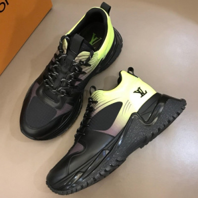 Louis Vuitton 2018 Mens Monogram Tiennium Leather Running Shoes - 루이비통 남성 모노그램 레더 런닝화 LOU0062 , 사이즈 (240 - 275)