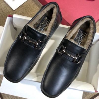 FERRAGAMO 2018 MENS U-TIP LEATHER LOAFER  - 페레가모 남성 유팁 레더 로퍼 FER0046 , 사이즈 (240 - 265)