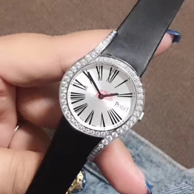 PIAGET LADIES LIMELIGHT GALA VERSION QUARTZ MOVEMENT - 피아제 레이디스 LIMELIGHT GALA 버전 쿼츠 무브먼트, 블랙