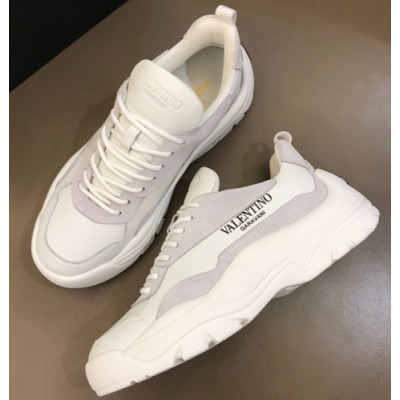 Vanlentino 2018 Mens Gararani Logo Leather Running shoes - 발렌티노 남성 신상 레더 런닝화 VAL0010 , 사이즈 (245 - 275)