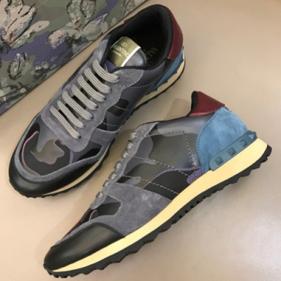 Valentino 2018 Mens Leather Sneakers/Running shoes - 발렌티노 남성 신상 레더 스니커즈/운동화 VAL0016 , 사이즈 (240 - 275)