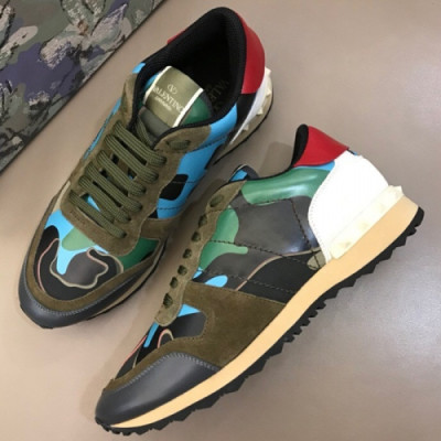 Valentino 2018 Mens Leather Sneakers/Running shoes - 발렌티노 남성 신상 레더 스니커즈/운동화 VAL0017 , 사이즈 (240 - 275)