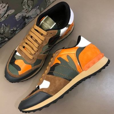 Valentino 2018 Mens Leather Sneakers/Running shoes - 발렌티노 남성 신상 레더 스니커즈/운동화 VAL0018 , 사이즈 (240 - 275)