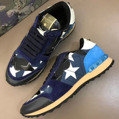 Valentino 2018 Mens Leather Sneakers/Running shoes - 발렌티노 남성 신상 레더 스니커즈/운동화 VAL0019 , 사이즈 (240 - 275)
