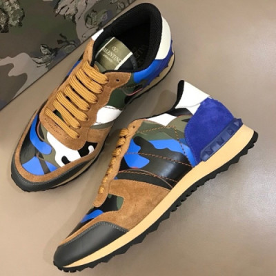Valentino 2018 Mens Leather Sneakers/Running shoes - 발렌티노 남성 신상 레더 스니커즈/운동화 VAL0020 , 사이즈 (240 - 275)
