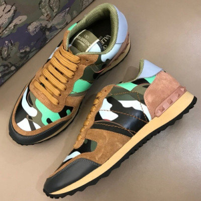 Valentino 2018 Mens Leather Sneakers/Running shoes - 발렌티노 남성 신상 레더 스니커즈/운동화 VAL0021 , 사이즈 (240 - 275)