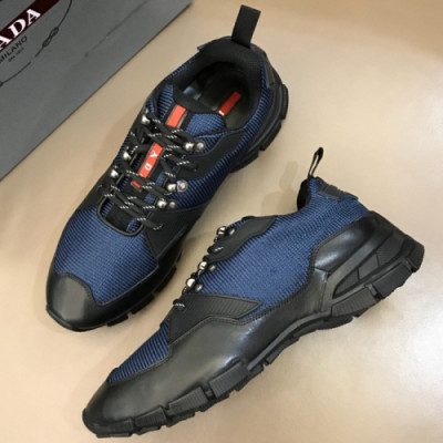 PRADA 2018 MENS LEATHER runing shoes - 프라다 남성 레더 런닝화 PRA0083 , 사이즈 (240 - 275)